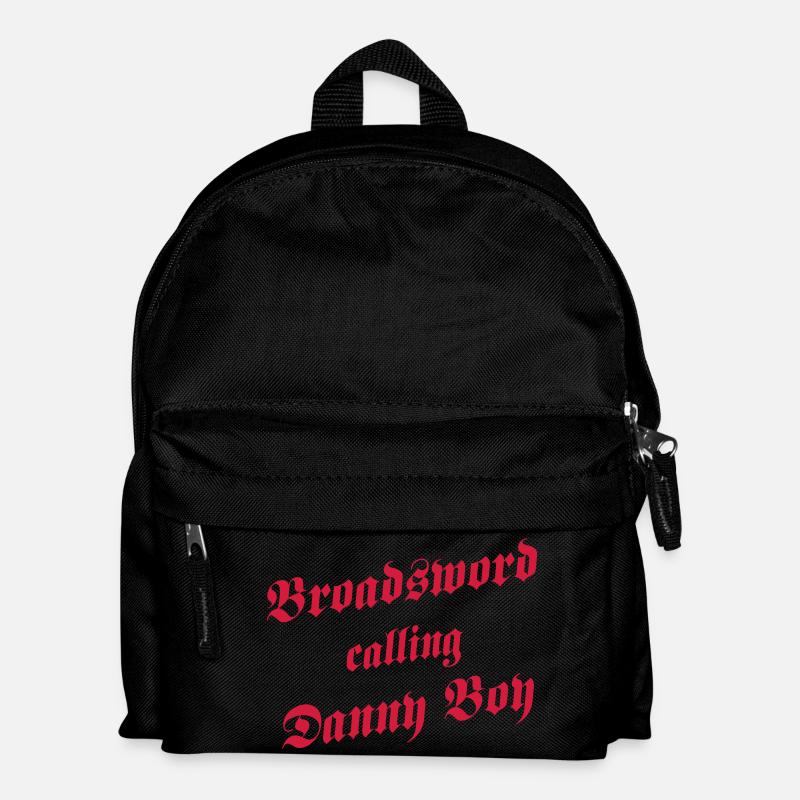 Broadsword calling Danny Boy - Kids' Backpack - black