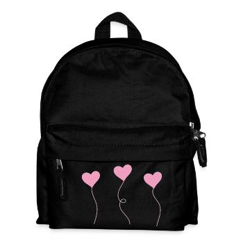 cœur - Sac à dos Enfant - noir - Devant