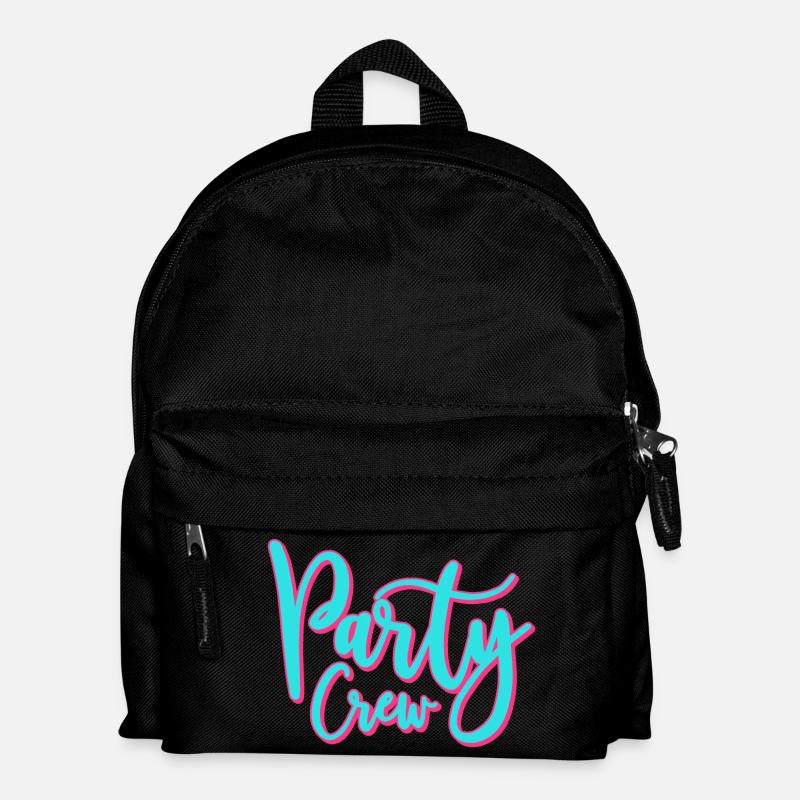 Partycrew / Party Crew - Kinder Rucksack - Schwarz