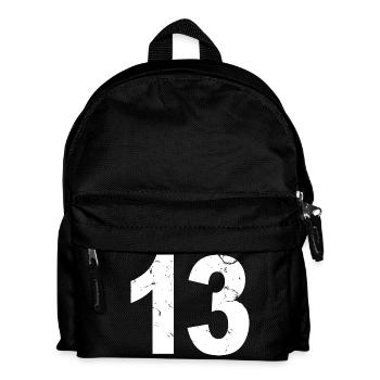Cooles Geschenk zum 13. Geburtstag von 13 - 13 Jahren - Kinder Rucksack - Schwarz - Vorne