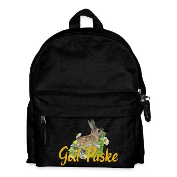 God Paske Frohe Ostern - Kinder Rucksack - Schwarz - Vorne