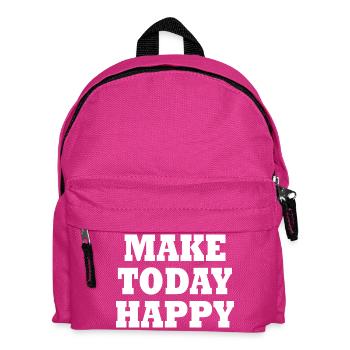 Make today happy - Sac à dos Enfant - fuchsia - Devant