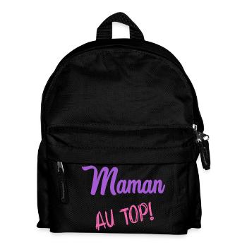 HAPPY MOTHER'S DAY. MOM. MOTHER'S DAY - Kids' Backpack - black - Front