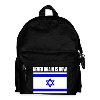Never again is now - Kids' Backpack - black - Front