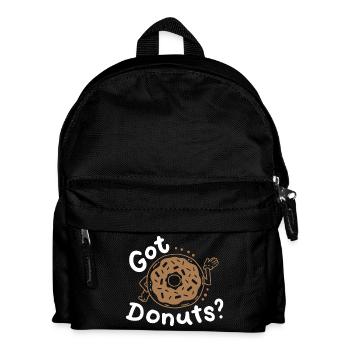 Donuts Donut-Liebhaber - Kinder Rucksack - Schwarz - Vorne