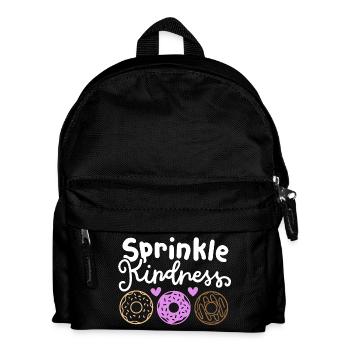 Donut gegen Mobbing - Kinder Rucksack - Schwarz - Vorne