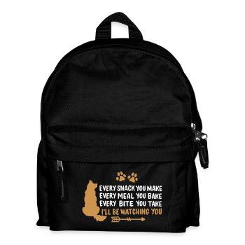 Hundeliebhaber Hundebesitzer - Kinder Rucksack - Schwarz - Vorne
