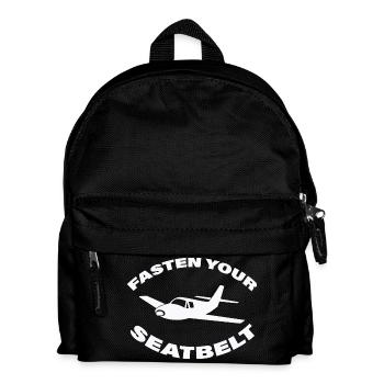 FASTING YOUR SEATBELT - Kids' Backpack - black - Front