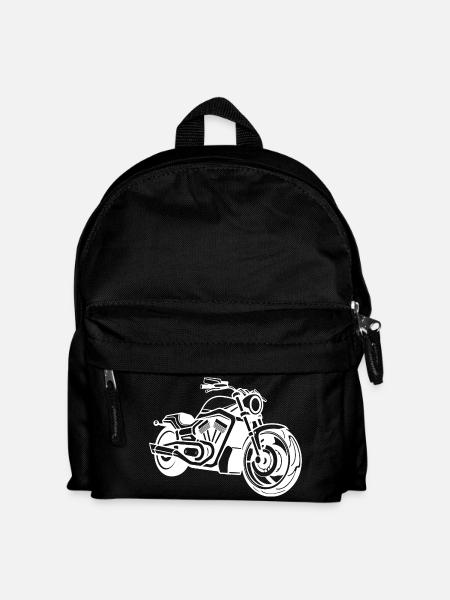 Motard - Sac à dos Enfant - noir