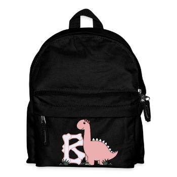 Buchstabe B - Kinder Rucksack - Schwarz - Vorne