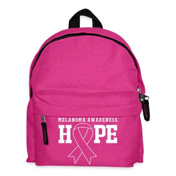 Skin cancer melanoma - Kids' Backpack - fuchsia - Front