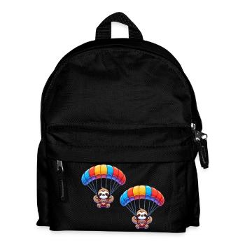 Sloth Parachute 2 - Kids' Backpack - black - Front