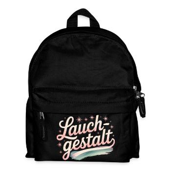 Leek Shape - Deutsche Gym Memes - Kids' Backpack - black - Front