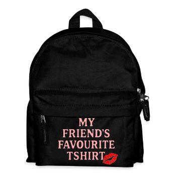 T-shirt d’amitié personnelle - Sac à dos Enfant - noir - Devant