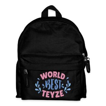 The Best Teyze (Aunt) in the World - Türk Teyze - Kids' Backpack - black - Front