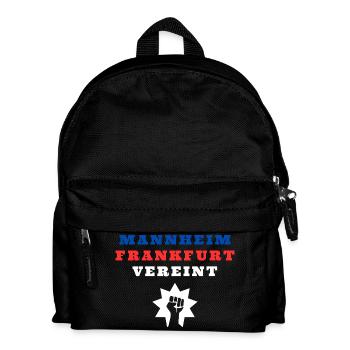 Mannheim and Frankfurt united - Kids' Backpack - black - Front