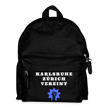 Karlsruhe Zurich united - Kids' Backpack - black - Front