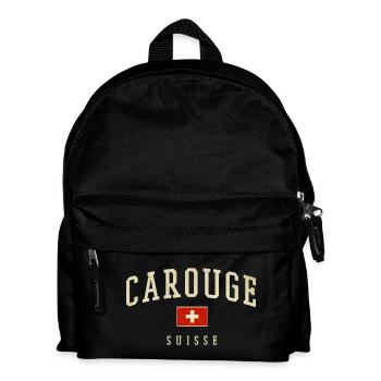 Carouge Suisse Vintage Logo - Kids' Backpack - black - Front