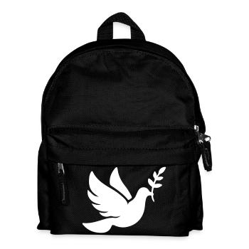 Foi de la Paix de la Colombe - Sac à dos Enfant - noir - Devant