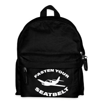 FASTING YOUR SEATBELT - Kids' Backpack - black - Front