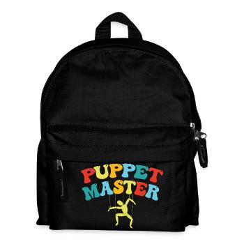 Puppet Master Swing Art - Kids' Backpack - black - Front