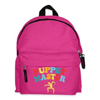 Puppet Master Swing Art - Kids' Backpack - fuchsia - Front