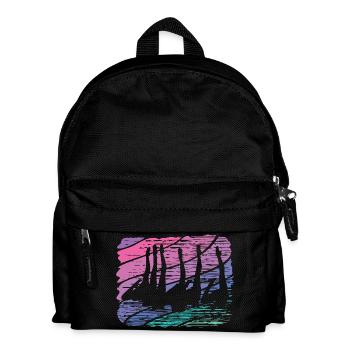 Artistic Swim Team Synchronized Swimming - Kids' Backpack - black - Front