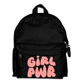 Gir Power Feministin - Kinder Rucksack - Schwarz - Vorne