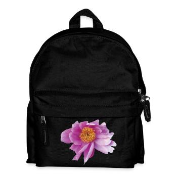 Peony_Dancing_in_Wind - Kinder Rucksack - Schwarz - Vorne