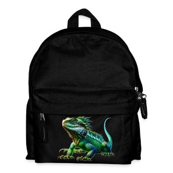 Chinesische Wasseragame - Kinder Rucksack - Schwarz - Vorne