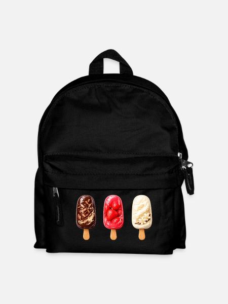 Threesome Popsicles Trio - Kids' Backpack - black