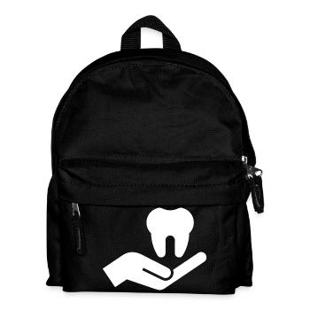 Dentiste, dentiste, cabinet dentaire - Sac à dos Enfant - noir - Devant