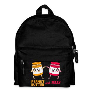 Peanut butter - Kids' Backpack - black - Front