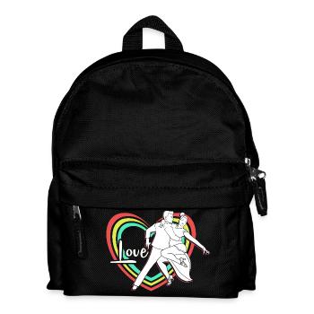 Walzer Paartanz - Kinder Rucksack - Schwarz - Vorne