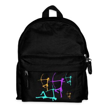 Prehistoric archers 3 - Kids' Backpack - black - Front