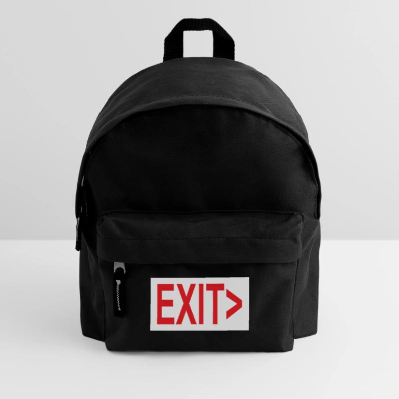 Exit / Exit / Emergency Exit Kids' Backpack
