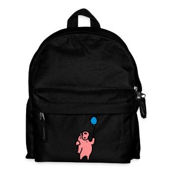 Pig + ballon à air 3 - Sac à dos Enfant - noir - Devant