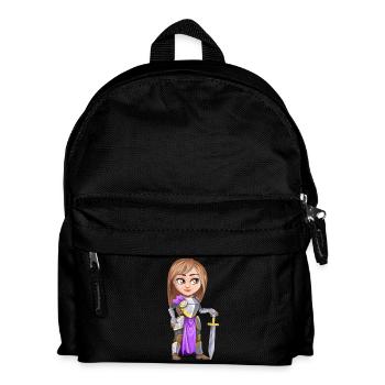 knight - Kids' Backpack - black - Front