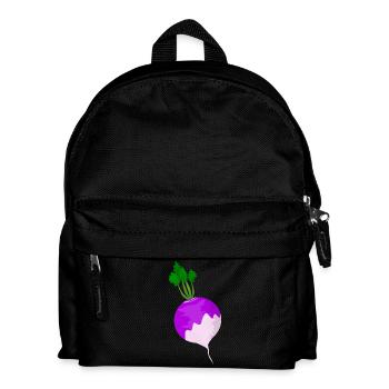 Rübe - Kinder Rucksack - Schwarz - Vorne