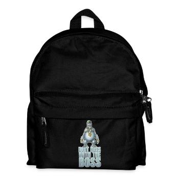 Dont mess with the boss - Kids' Backpack - black - Front