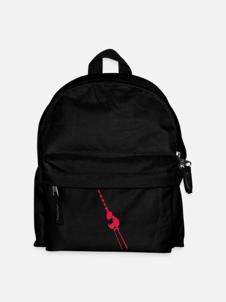 Fernsehturm Berlin - Kinder Rucksack - Schwarz