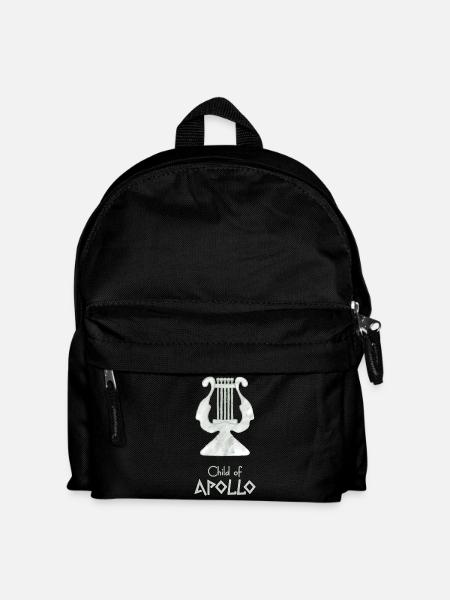 Child of Apollo – Percy Jackson inspired design - Kids' Backpack - black