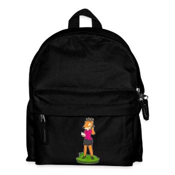 Deer Secretary Cell Phone - Kids' Backpack - black - Front