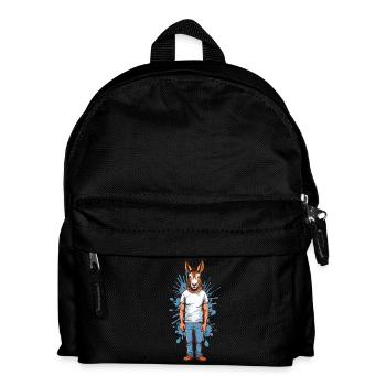 Homme âne - Sac à dos Enfant - noir - Devant