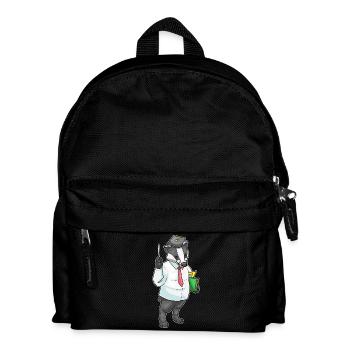 Badger Math Teacher School - Kids' Backpack - black - Front
