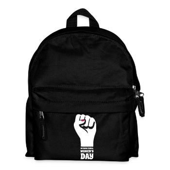 International Women's Day - Gift - Kids' Backpack - black - Front