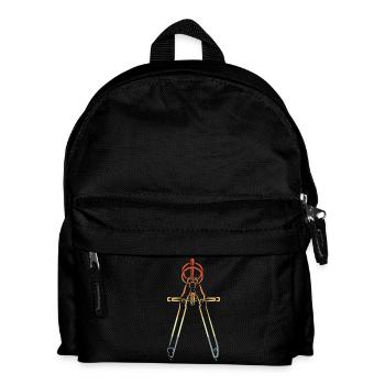 Boussole Look Vintage - Sac à dos Enfant - noir - Devant