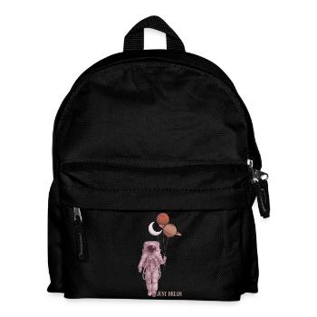 Astronaut - Kinder Rucksack - Schwarz - Vorne