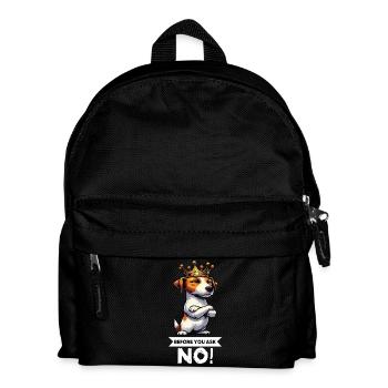 Before You Ask Jack Russel terrier Jack russel dog - Kinder Rucksack - Schwarz - Vorne