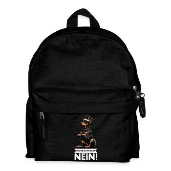 Before You Ask Doberman Doberman Owner - Kids' Backpack - black - Front